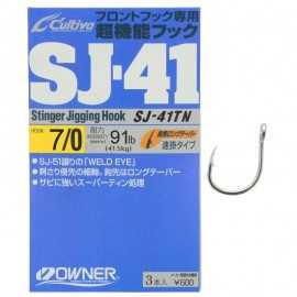 10300-Owner Cultiva Sj-41 Stinger Jigging Hook