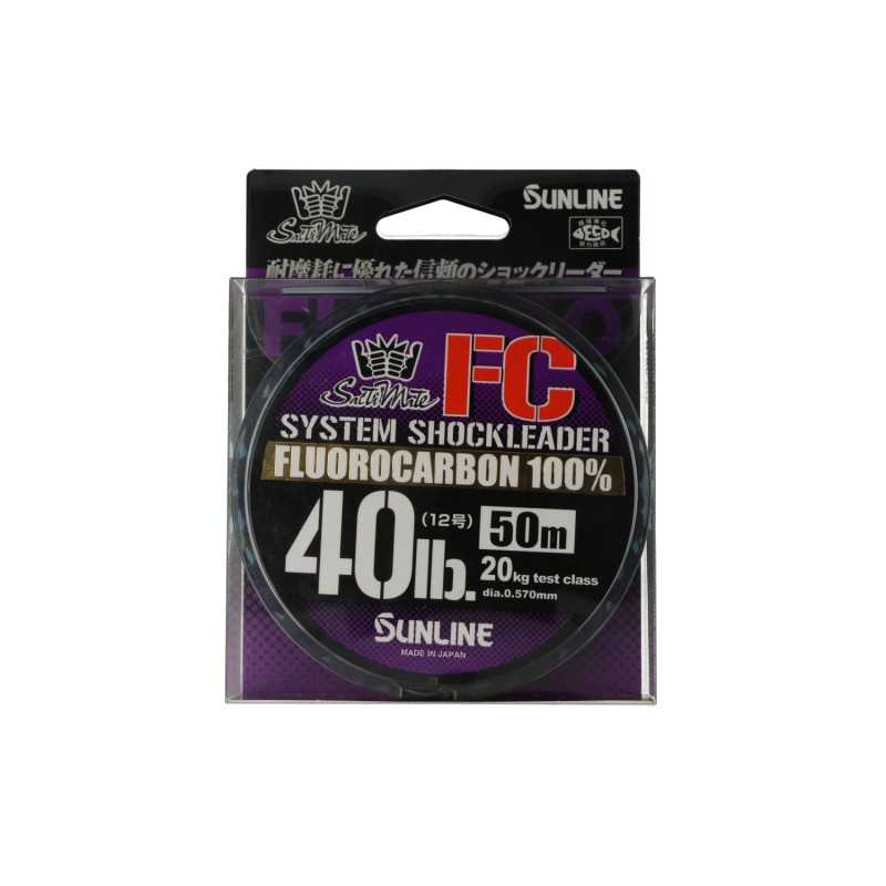G7671-Sunline Fluorocarbon SM System Shock Leader FC 50 mts
