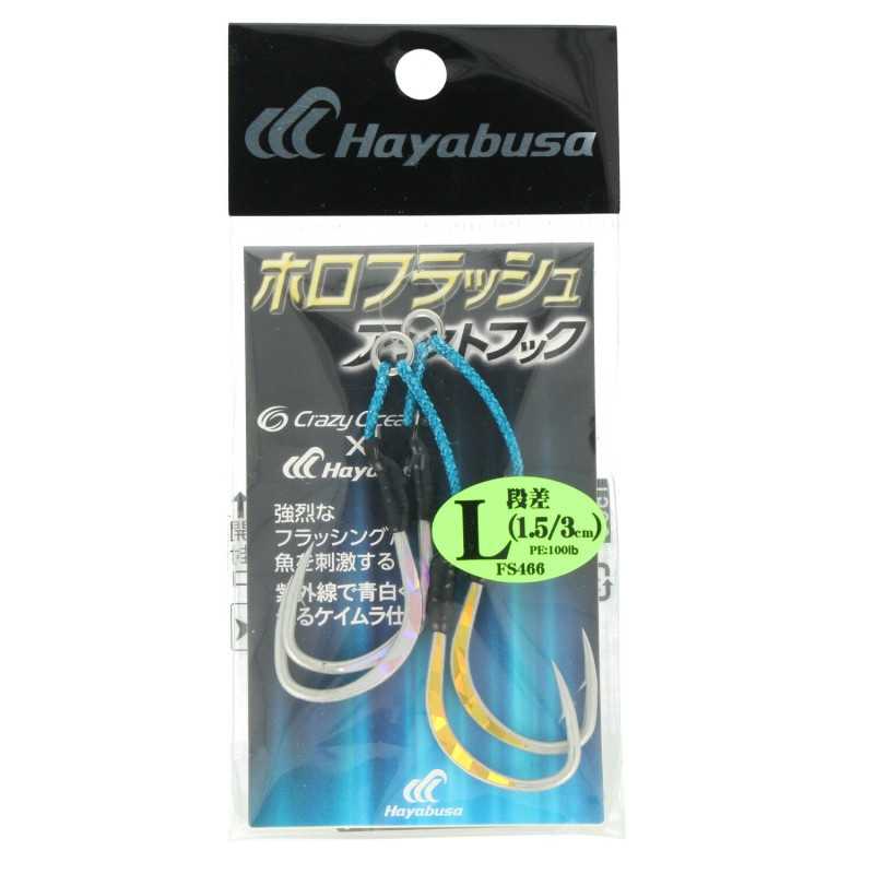 G7568-Hayabusa Holografic Flash Assist Hook Montado