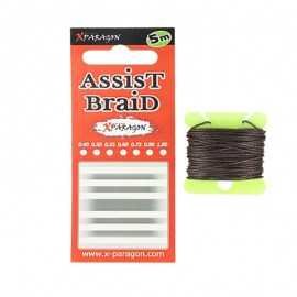 G6097-X-Paragon Assist Braid Brown 5 mt