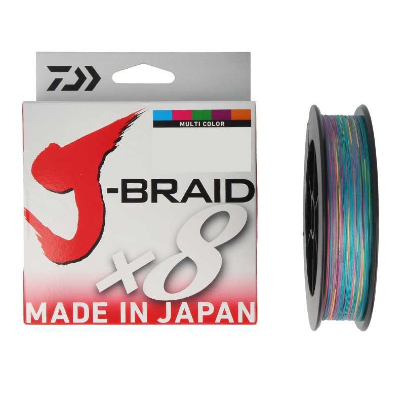 G6339-Daiwa J-braid X8 150 mt Multicolor
