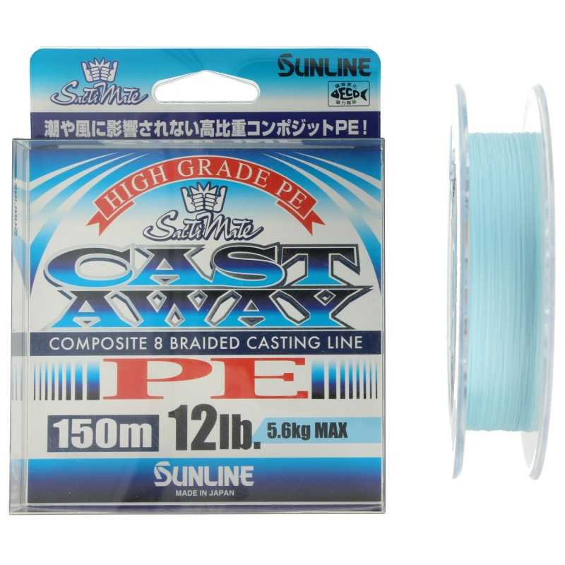 G7936-Sunline Cast Away Braid X8 150mts