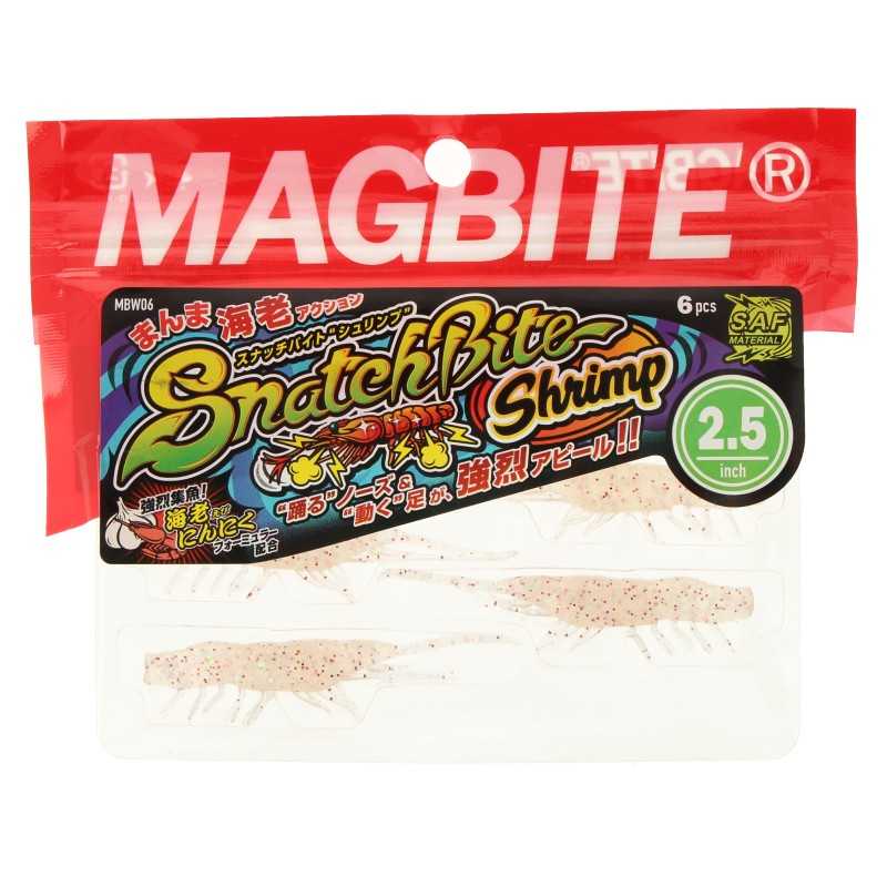 Magbite SnatchBite Shrimp 2.5" / 6 uds