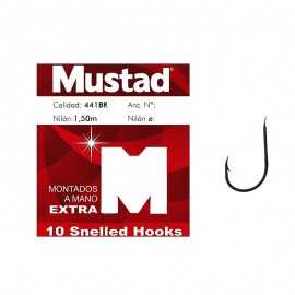 10126-Mustad cartera anzuelos montado 441