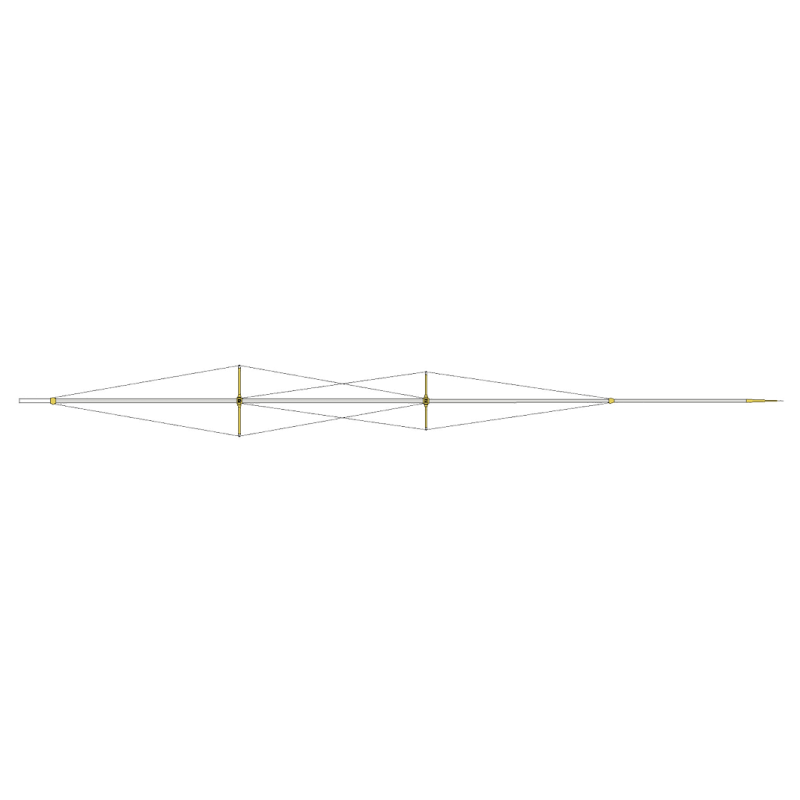 842867906181-Lees Tackle MX8522 SL/GL Rigger 22 ft SL/2X GL