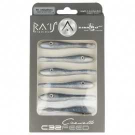 G6256-Rais Fishing C32 Feed 8 Cm 5 Gr (6 Uds)