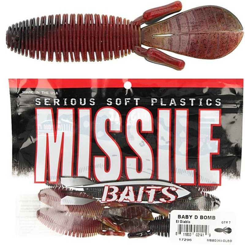 G6868-Missile Baits Baby D Bomb 3.65"