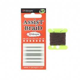 G6097-X-Paragon Assist Braid Brown 5 mt