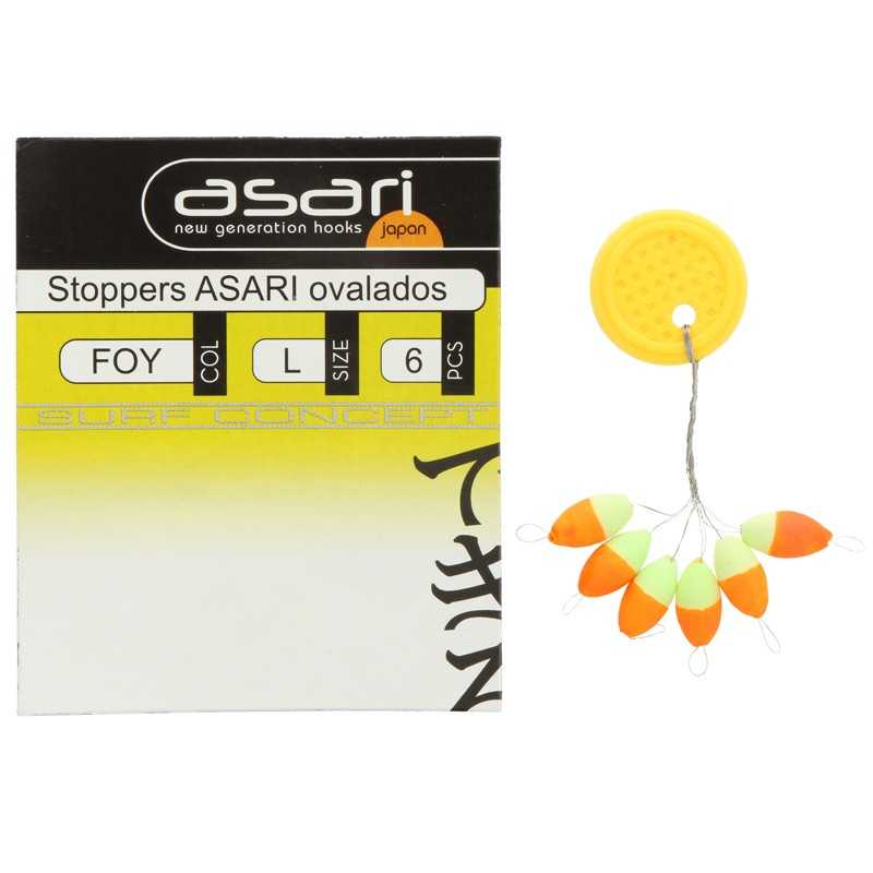 90002-Asari Stoppers Ovalados L