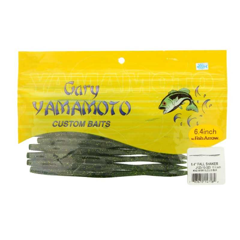 21983-Gary Yamamoto Fish Arrow Fall Shaker 6.4"
