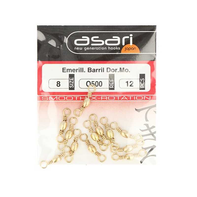 G6676-Asari Emerillón Barrel Golden O500 (12 Uds)