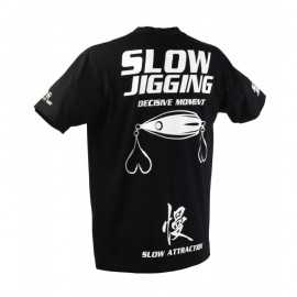 Hearty Rise T-Shirt Slow Jigging Negro