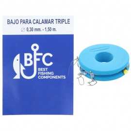 8436581601022-BFC Bajo para Calamar Triple 0.30 mm 1,50 Mt