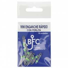 8436581610086-BFC Mini Enganche Rapido Con Perlita 10 Uds.