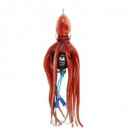 G7757-Mustad Inkvader Octopus Jig / Color Rojo