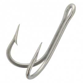 21703-Mustad Double hook 7982-Hs Inox/ 3 uds