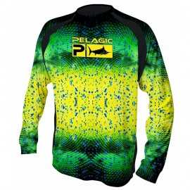 21131-Pelagic Vaportek 780-LS-PDG Psycho Dorado green