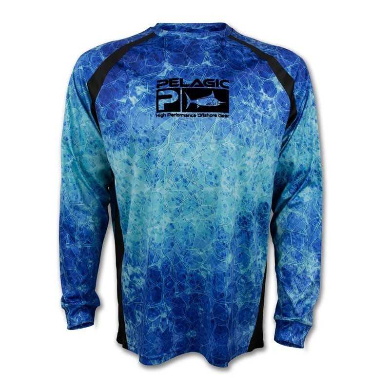 G7508-Pelagic T-Shirt Vaportek Dorado Hex Blue