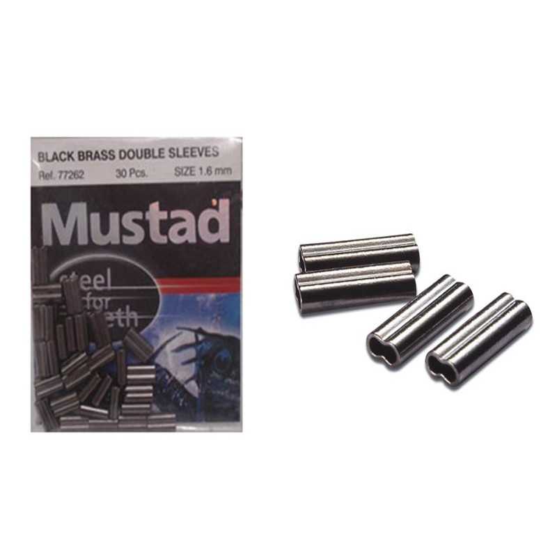 21818-Mustad Remache Doble Negro 77262