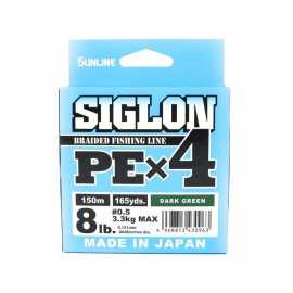 Sunline Siglon PE X4 150M Dark Green