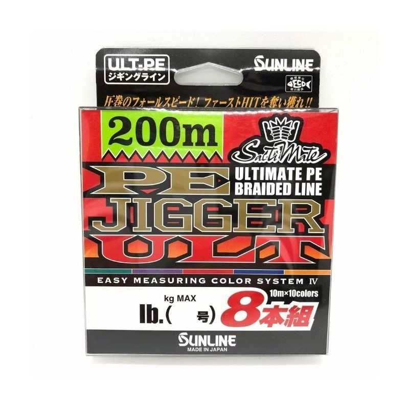 Sunline Ultimate PE Braided Line PE Jigger