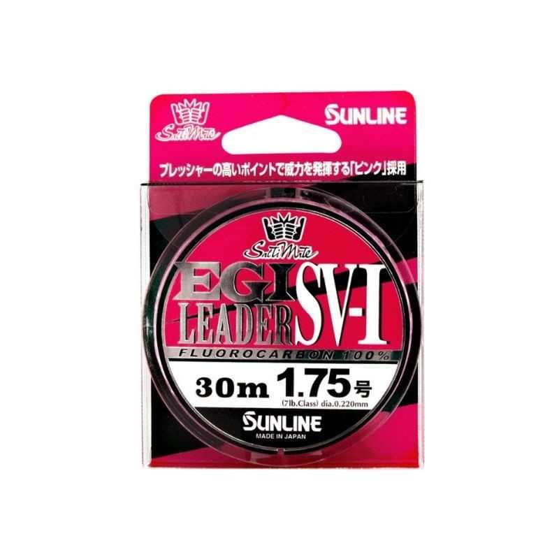 Fluorocarbon Sunline Saltimate Egi Leader 30m