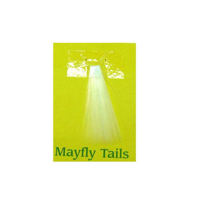 Attak Mayfly Tails white Mt377