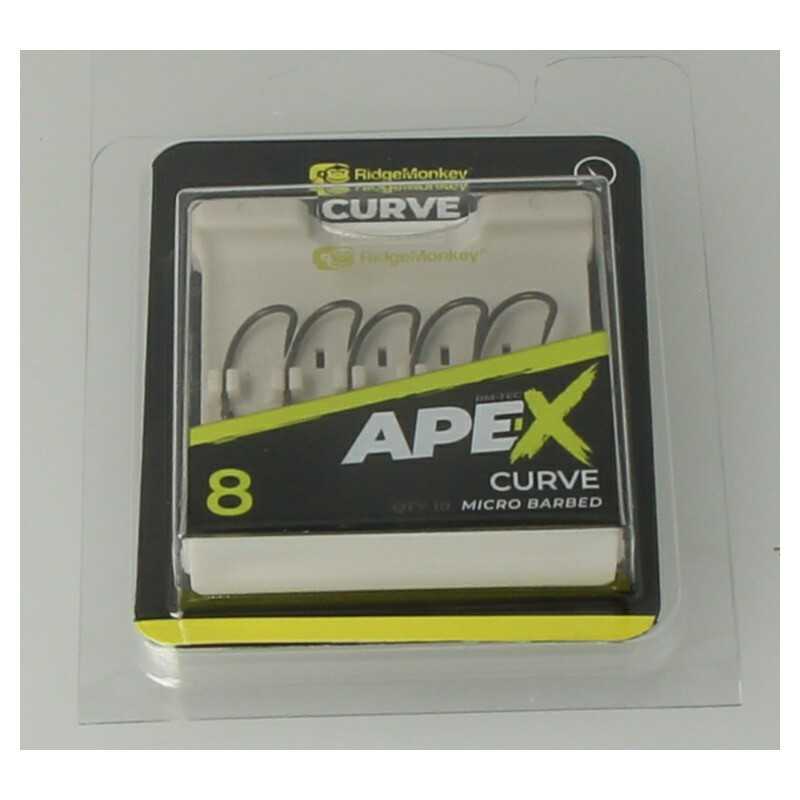 Ridgemonkey Ape-X Curve Barbed size 8