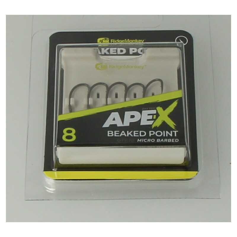 Ridgemonkey Ape-X Beaked Point Barbed Size 8