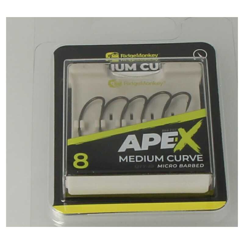 Ridgemonkey Ape-X Medium Curve Barbed size 8