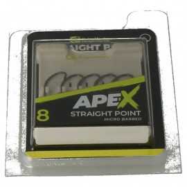Ape-X Straight Point Barbed size 8