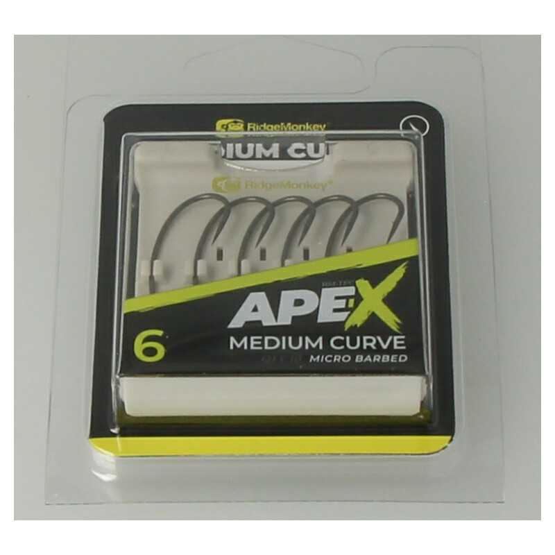 Ridgemonkey Ape-X Medium Curve Barbed size 6