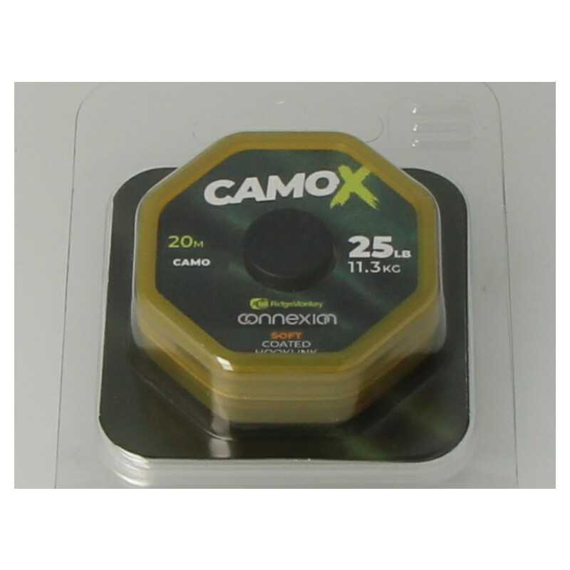 Connexion CamoX Soft Coated Hooklink 25lb