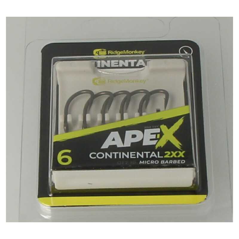 Ridgemonkey Ape-X Continental 2XX Barbed size 6