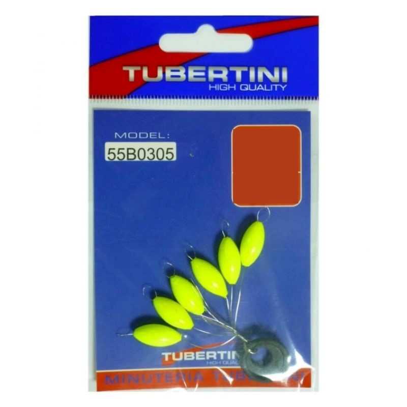 TUBERTINI IBERICA OVAL FLOTTER 14 x 7 mm (6 pcs) COLOR 06