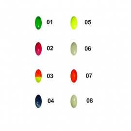 TUBERTINI IBERICA OVAL FLOTTER 14 x 7 mm (6 pcs) COLOR 06