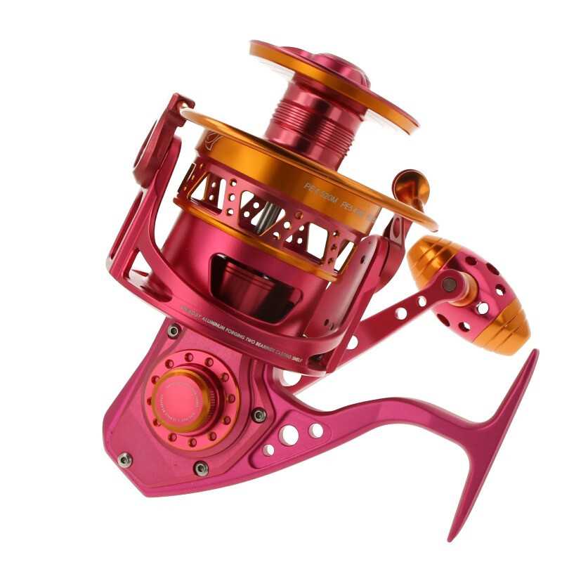 Carrete Jigging Master JM MONSTER GAME 8000XH/16000S Spinning Reel (1:5.8) XH RD/GD Size L