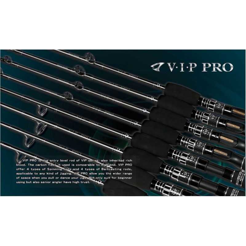 Caña Jigging Master JM V.I.P PRO 6'0 rod 2S PE1.2 2.5 Slow pitch 250g High pitch 200g