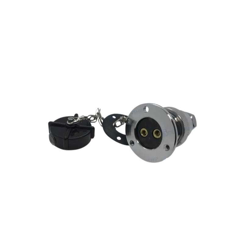 ENCHUFE ESTANCO 5 AMP. 2 POLOS