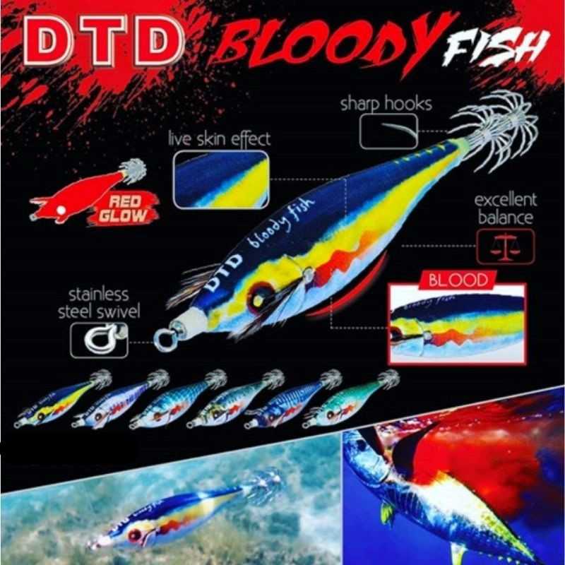 DTD Bloody Fish 2.5 70mm