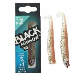 14878-Fiiish Black Minnow Combo 90 mm