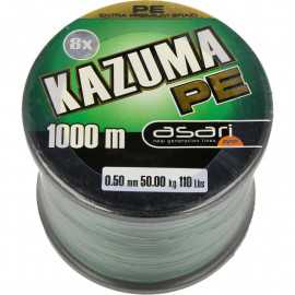 Asari Kazuma trenzado Verde 8x 1000 mt