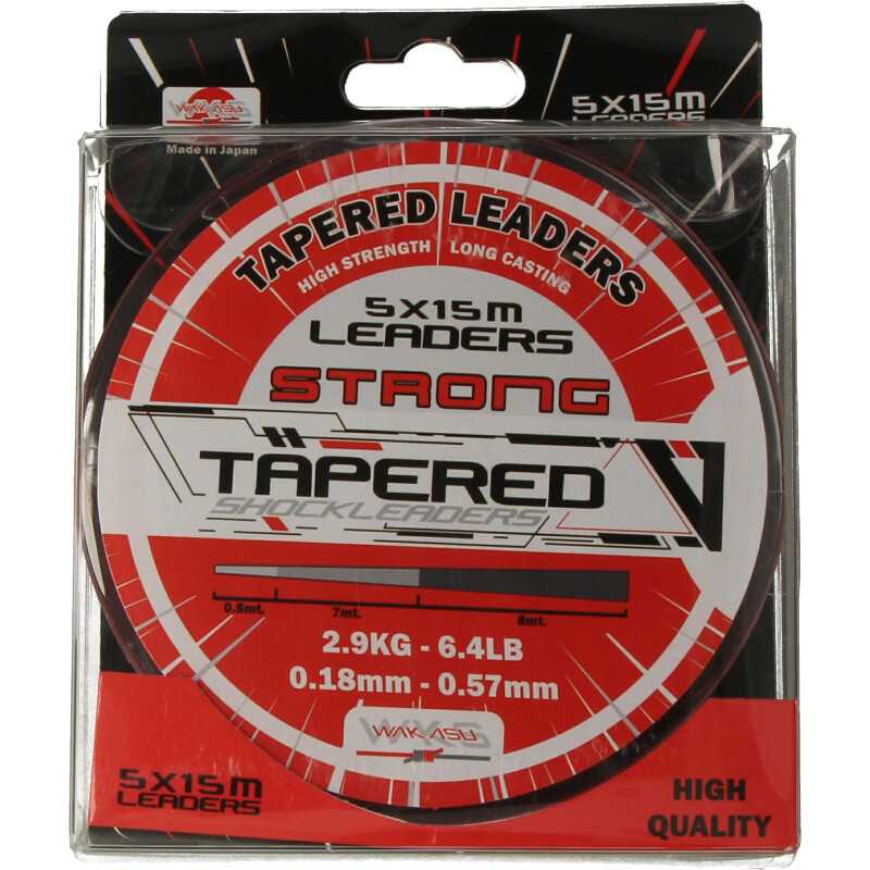 Tapared Shock Leader Red Strong 0,18-0,57mm PVPR