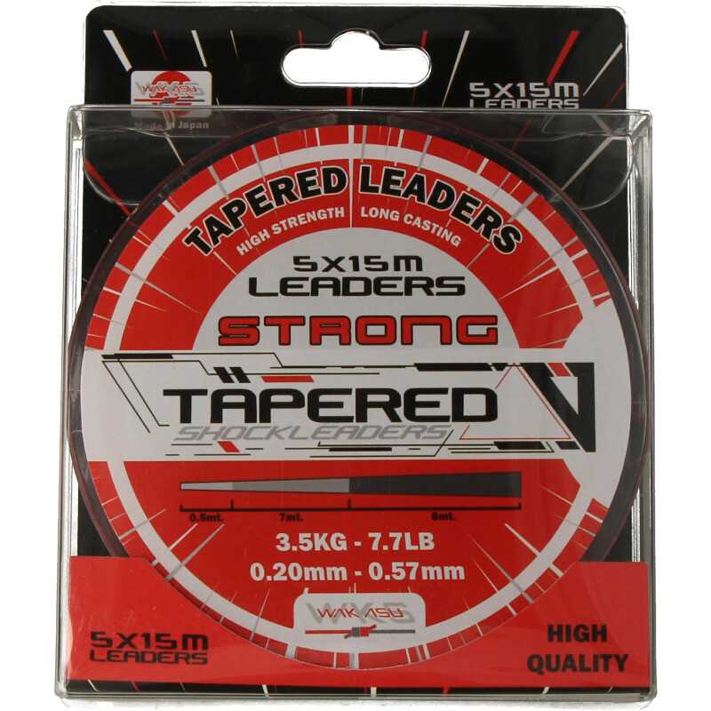 Tapared Shock Leader Red Strong 0,20-0,57mm PVPR