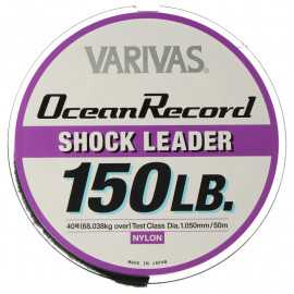 VARIVAS OCEAN RECORD SHOCK LEADER 50 mt