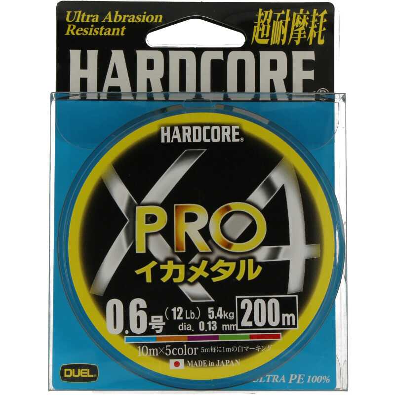 DUEL HARDCORE X4 PRO METAL 200 MT