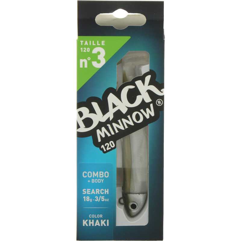 Fiiish Black Minnow Combo 120 mm Kaki Search 18 