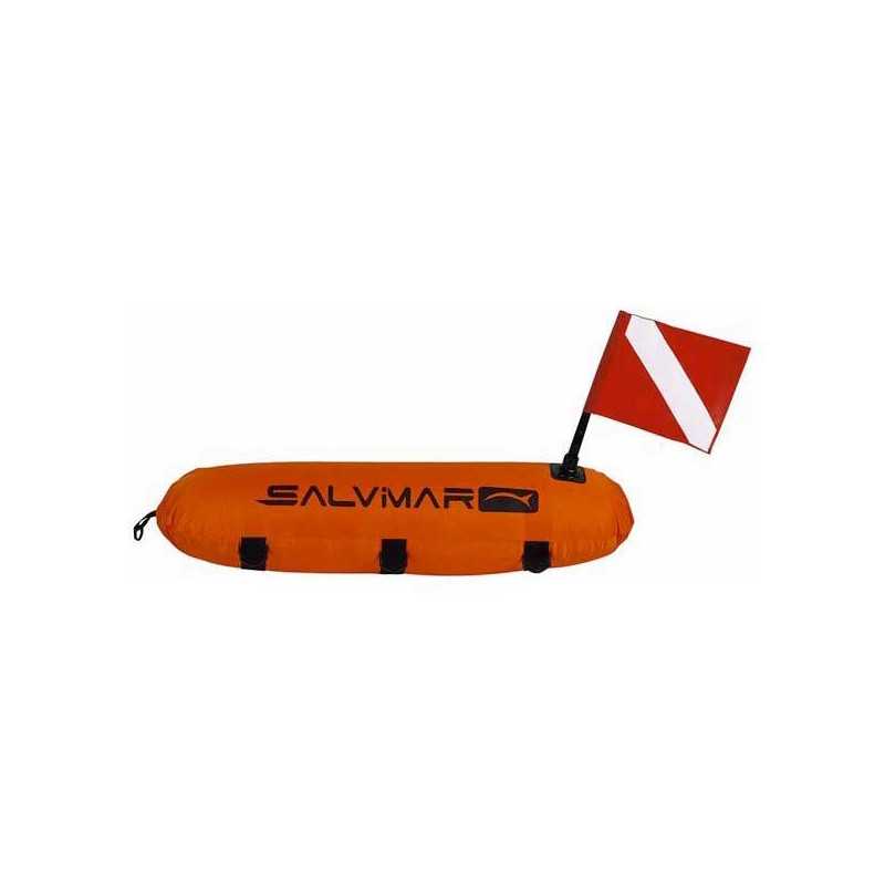 Salvimar Covered Torpedo Boya 2 FLAGS CMAS ALPHA                        			