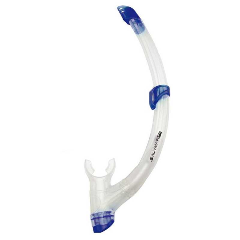 Combo Set másscara y tubo snorkel MORPHEUS Clear Blue			