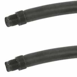 Salvimar gomas RUBBER CAT.A 16-17 26 PAIR Nero 26cm x 90